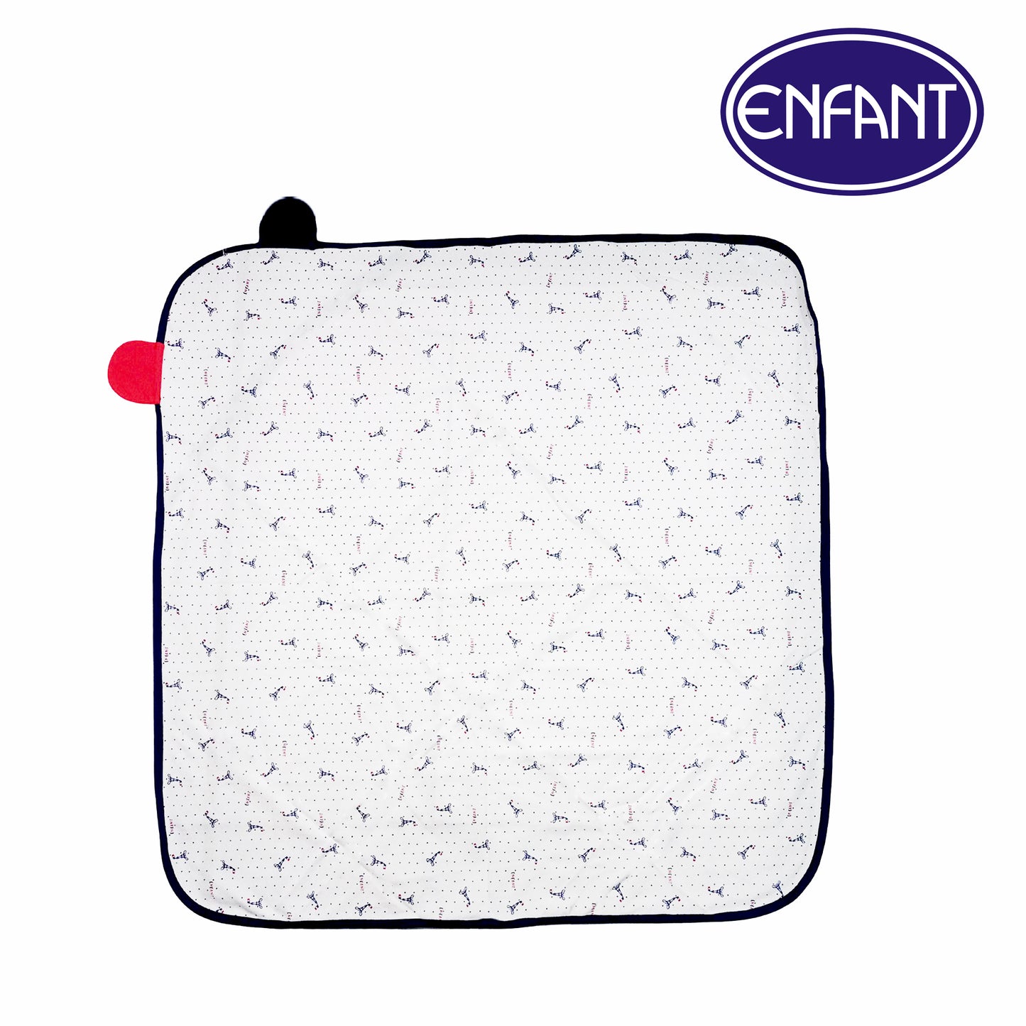 Enfant blanket w/hood Travel Buddy Set