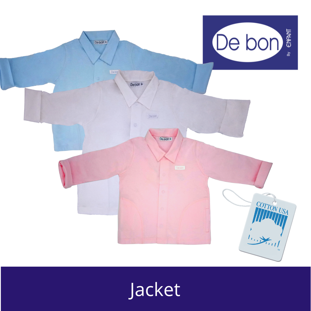 SALE Debon by Enfant Baby Toddler Long Sleeves Jacket - SALE Size Newborn upto 2 yr old