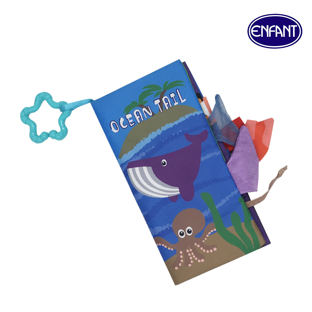 Enfant Soft Baby Cloth Books Ocean Tail/Forest Tail/ Farm Tail
