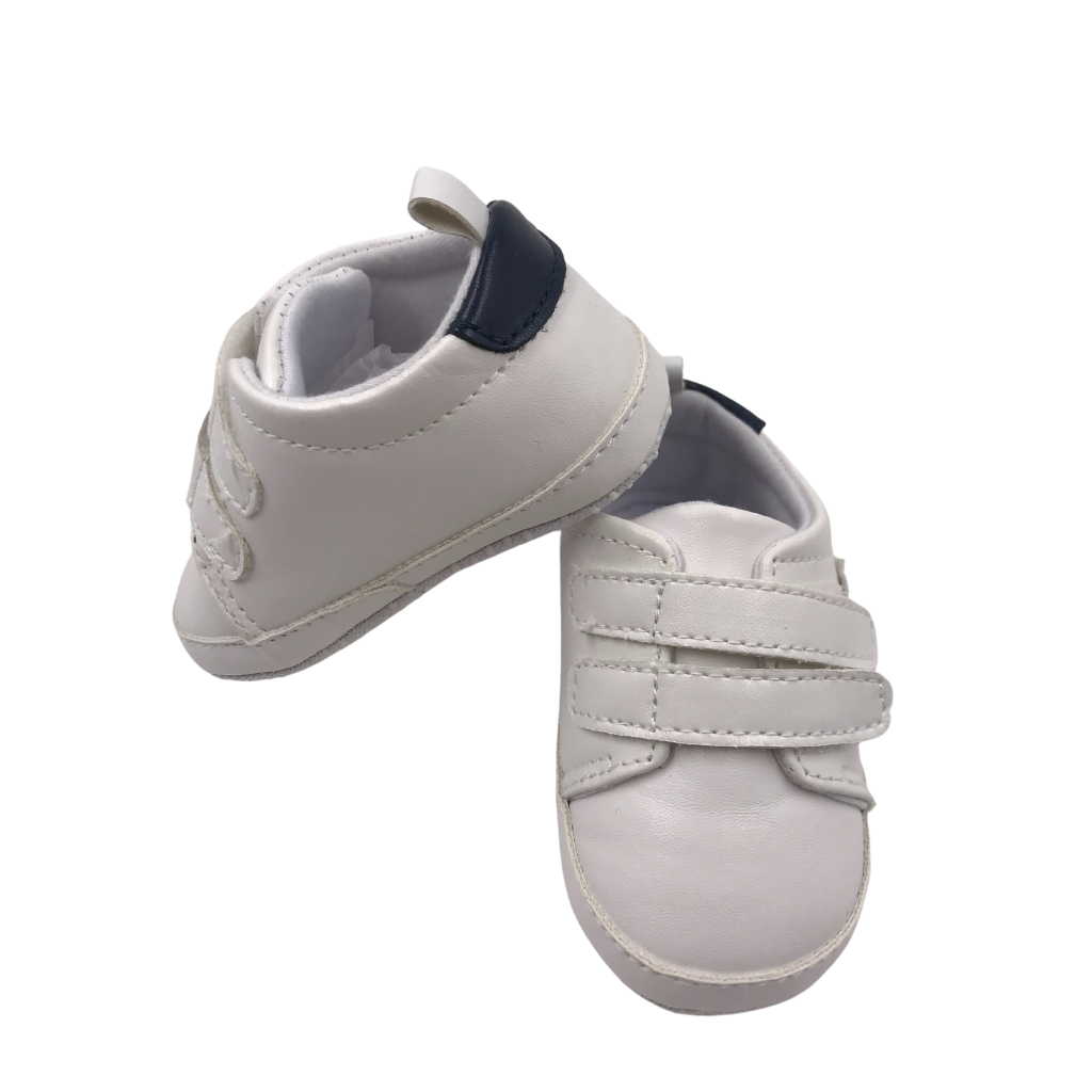 Enfant Shoes Leather white shoes for baby
