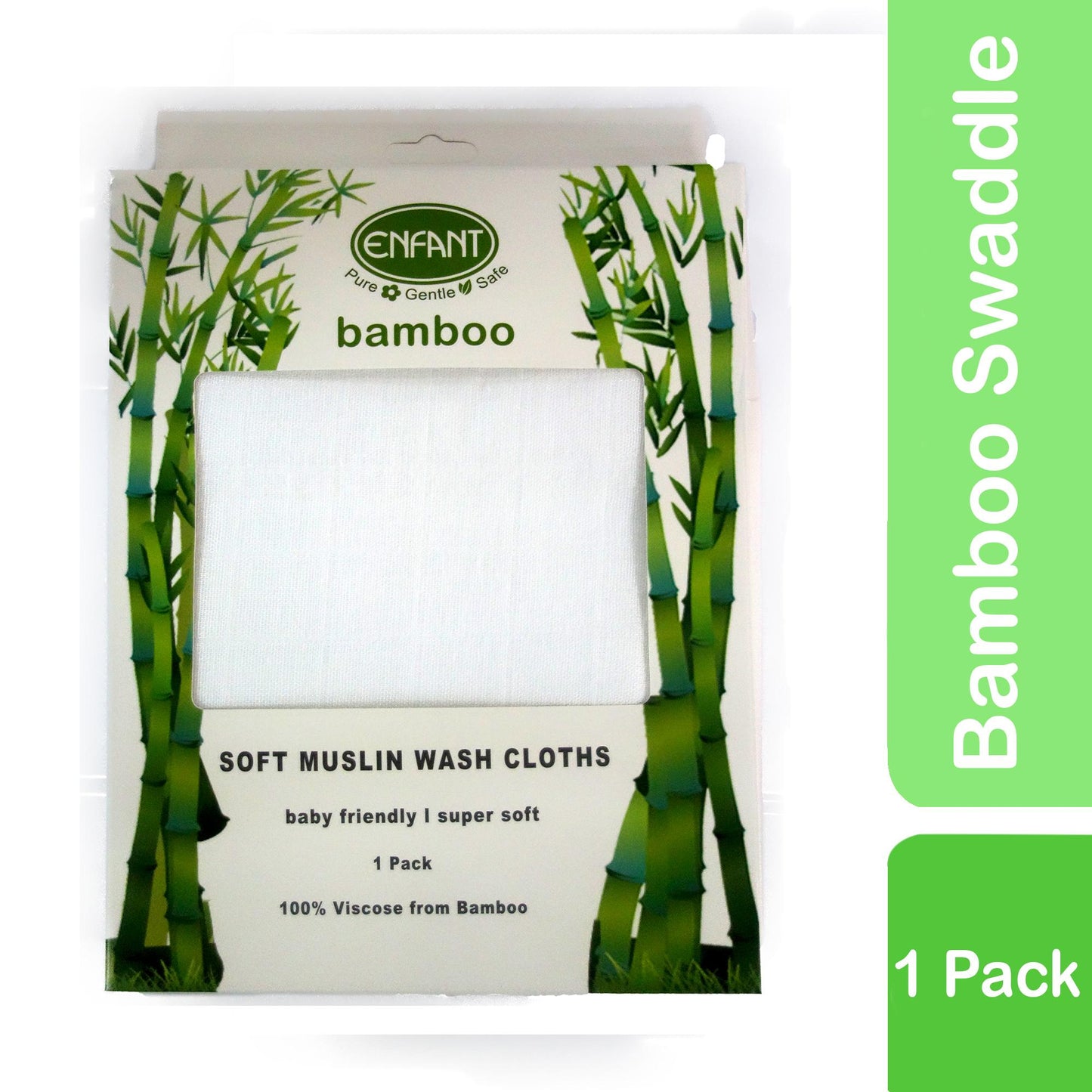 100% Bamboo Super Soft Muslin Swaddle