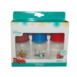 Disney Baby Feeding Bottle Cars Design 4 oz Pack of 3