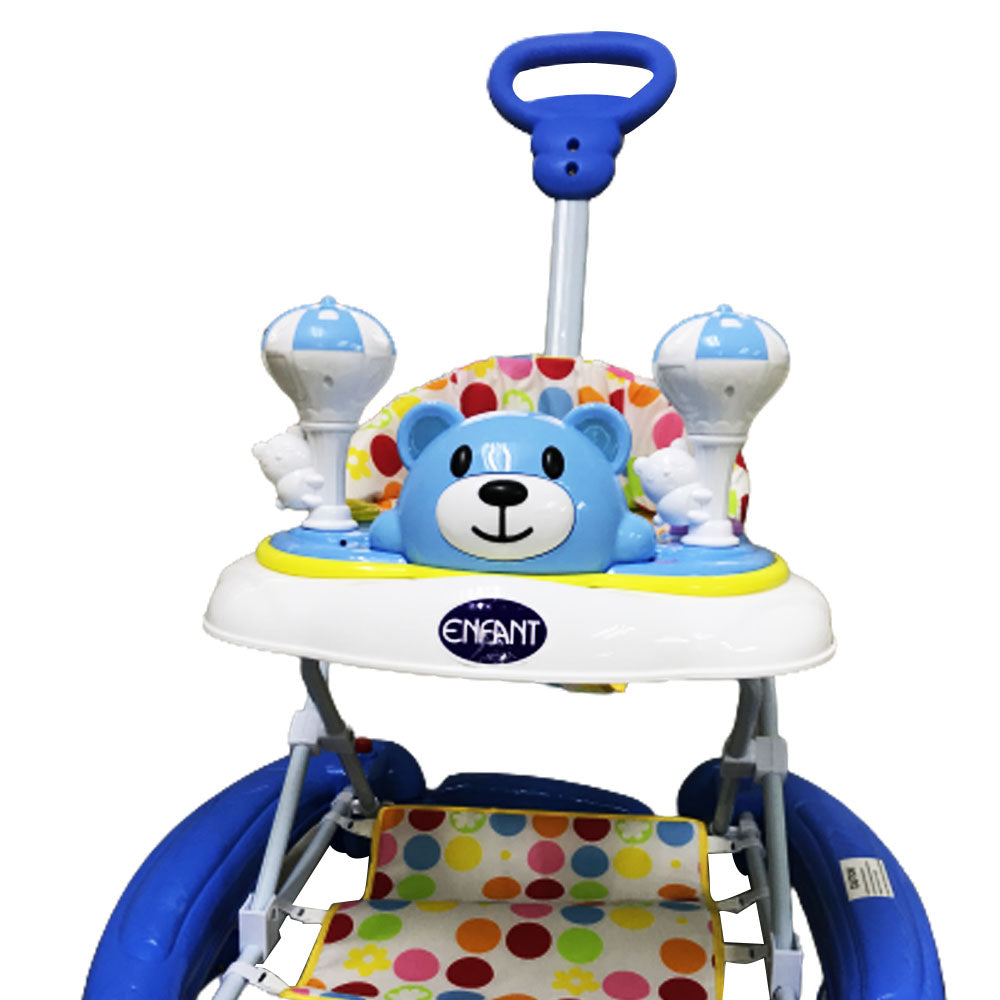 Enfant Baby Walker 2-in-1 and Baby Rocker with Toys and Pusher ( Free Delivery upto 200)