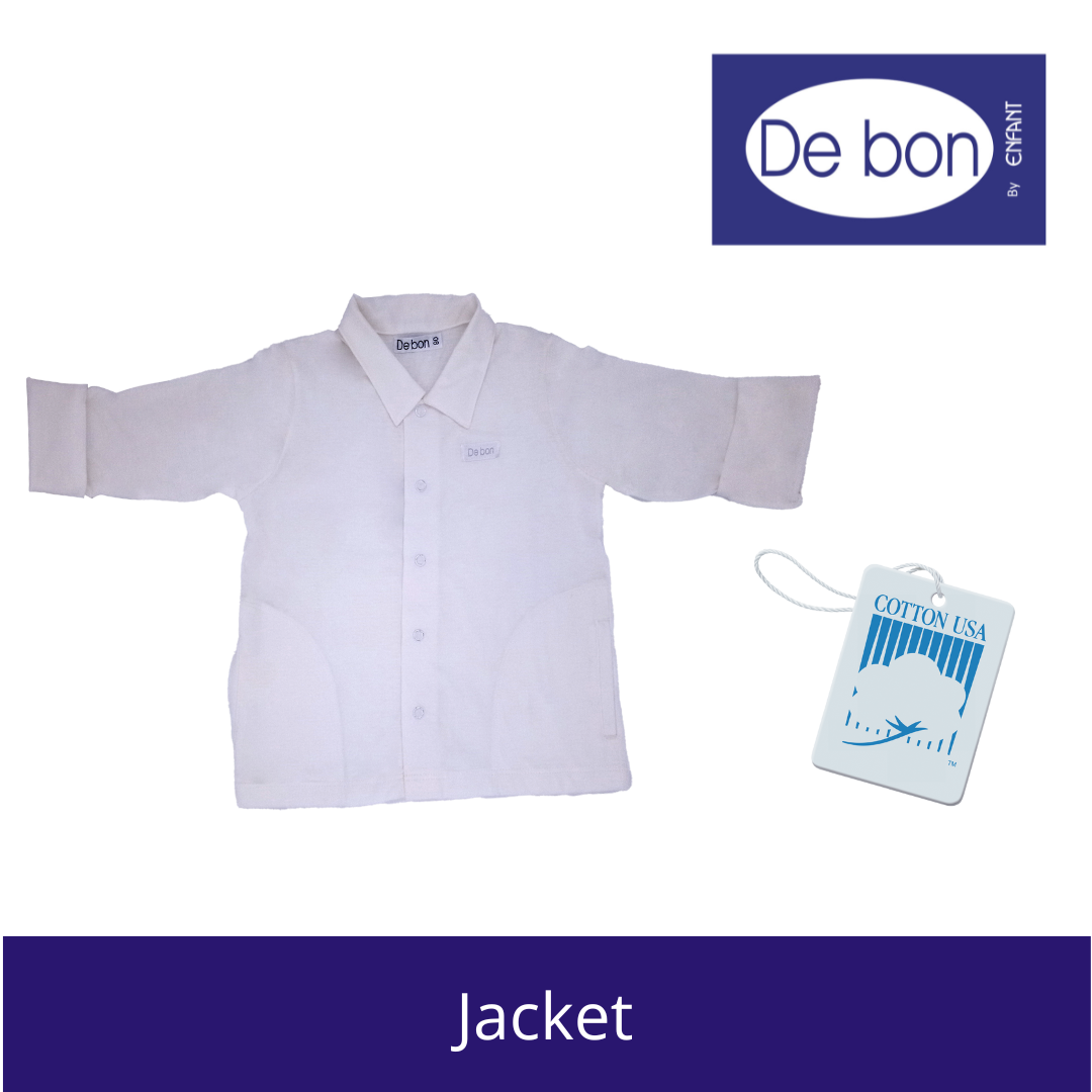 SALE Debon by Enfant Baby Toddler Long Sleeves Jacket - SALE Size Newborn upto 2 yr old