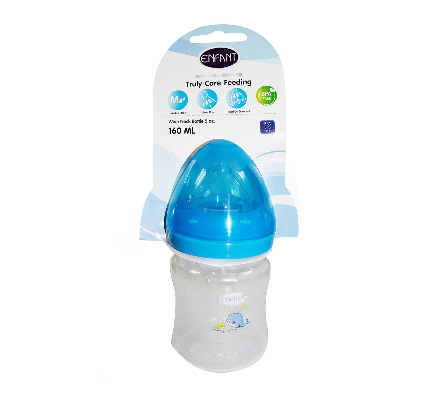 Enfant Feeding Bottles Wide neck Novel Bottle 4oz upto 5oz