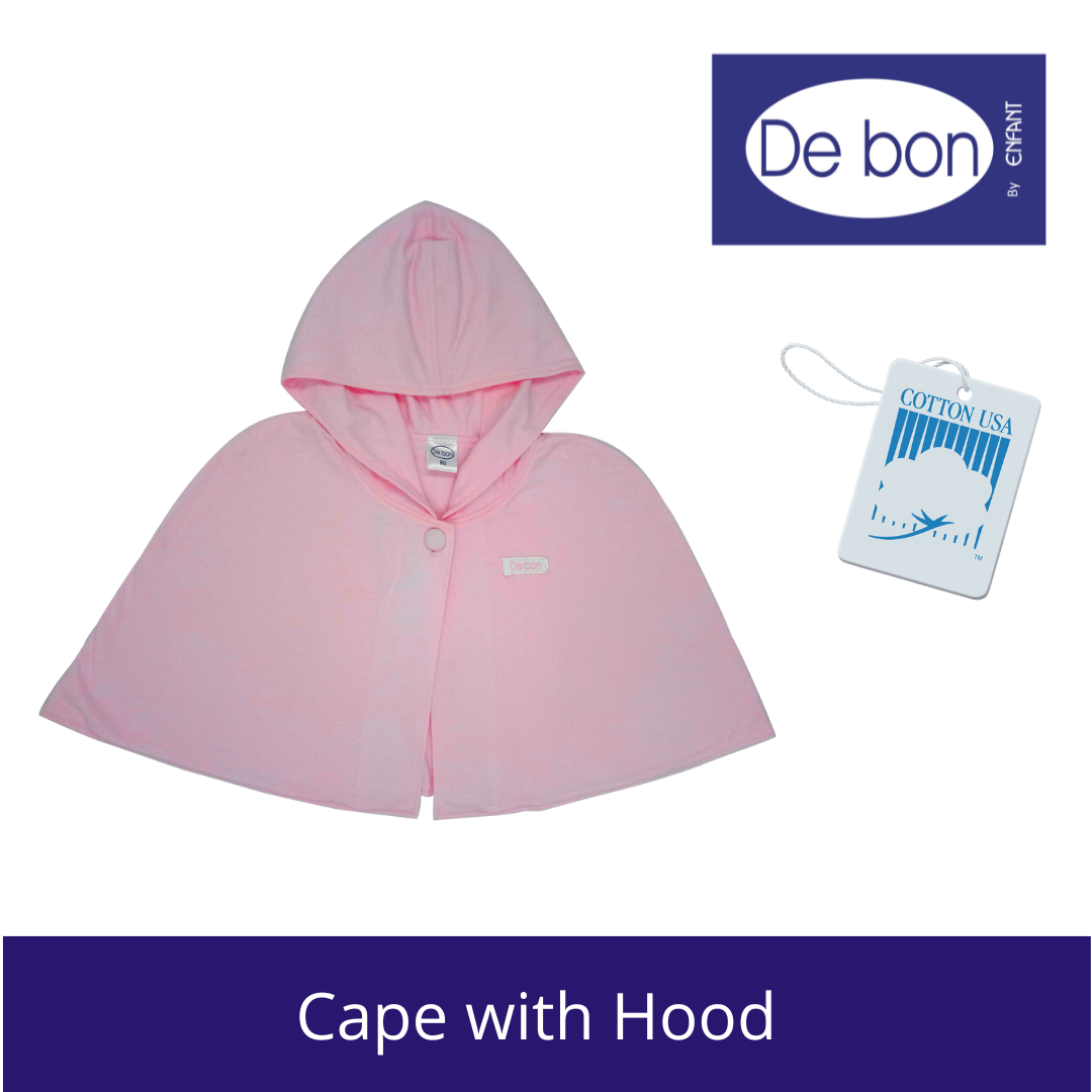 SALE Debon by Enfant Baby Toddler Cape or Jacket With Hood - SALE Size Newborn upto 2 yr old