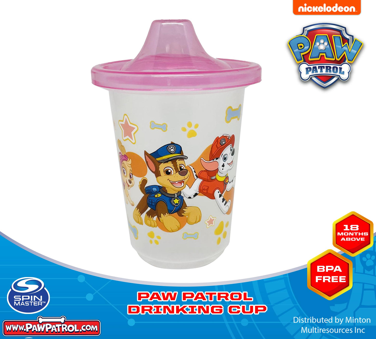 PAW PATROL Kids Plastic DRINKING CUP