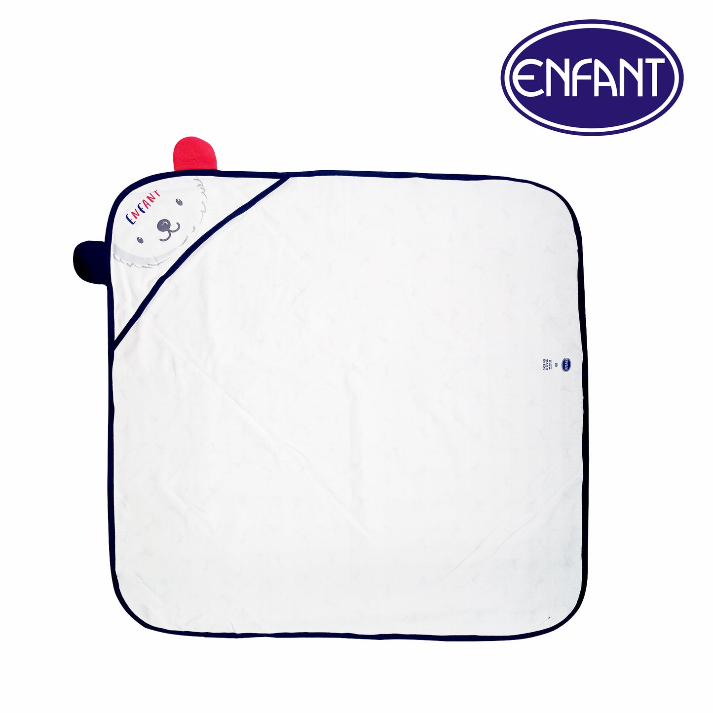 Enfant blanket w/hood Travel Buddy Set