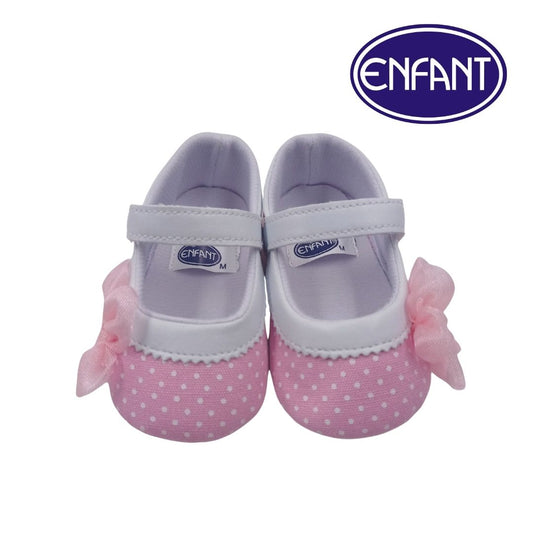 ENFANT BABY SANDALS WITH POLKA DOTS DESIGN