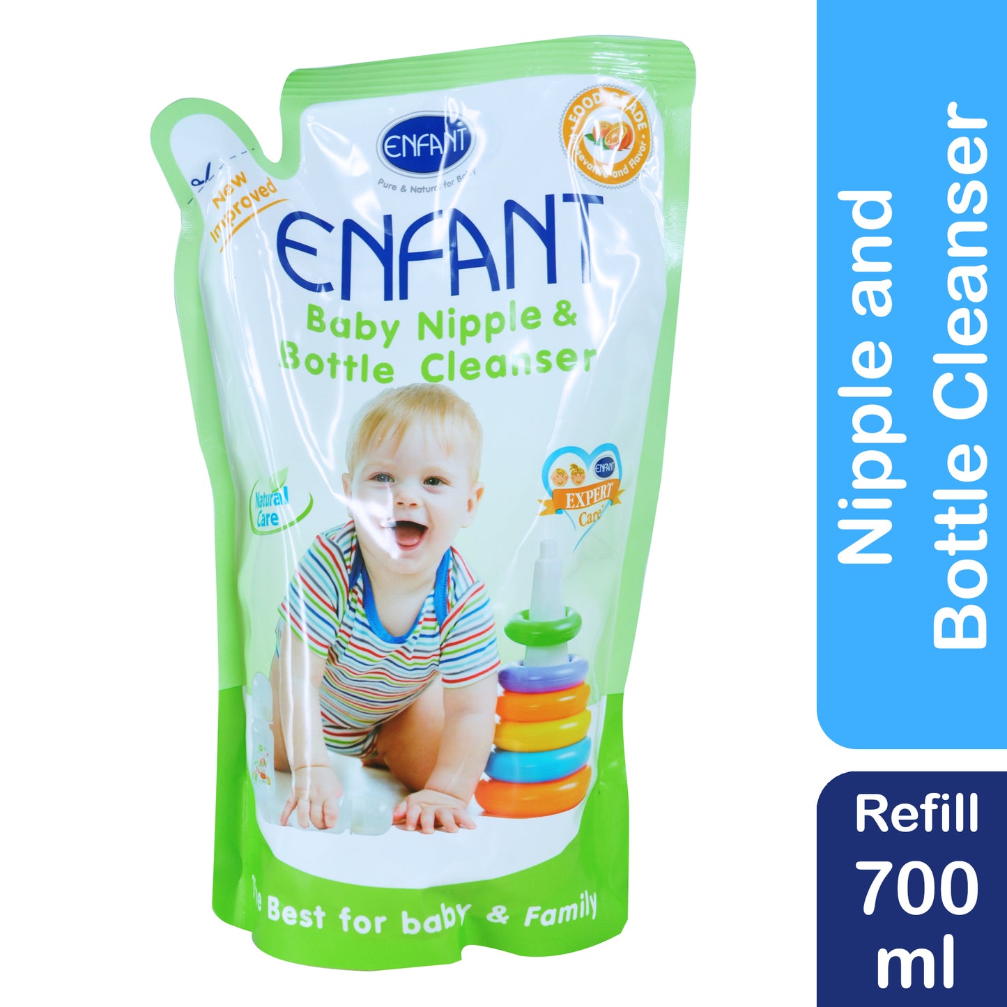 Enfant Nipple and Bottle Liquid Cleanser 700 ml /12PCS  Box Deal / Carton Deal