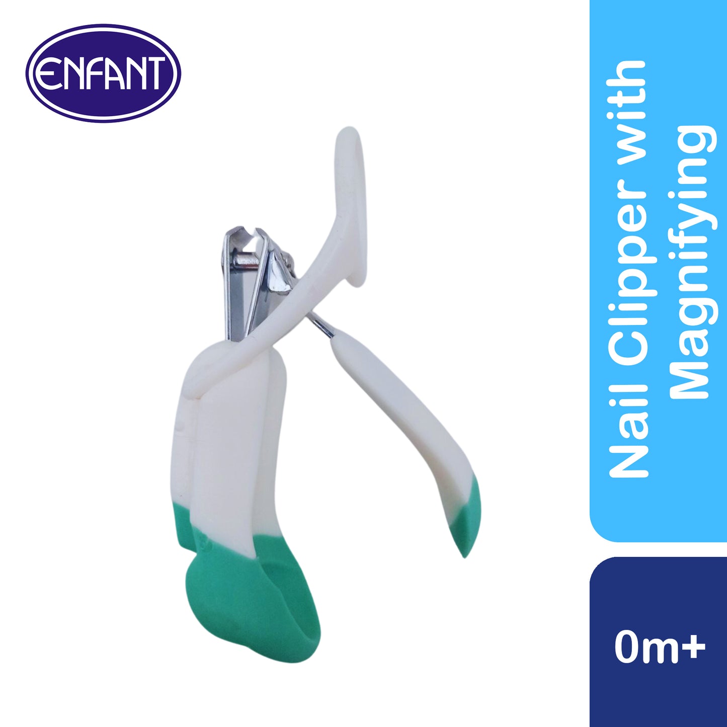 ENFANT BABY DELUXE NAIL CLIPPERS WITH MAGNIFIER