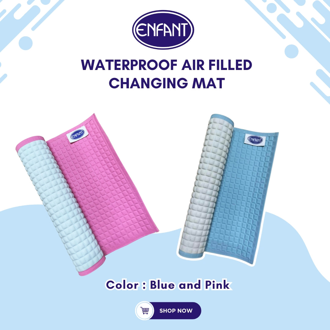 Enfant Baby Waterproof Air-Filled Rubber Changing Mat