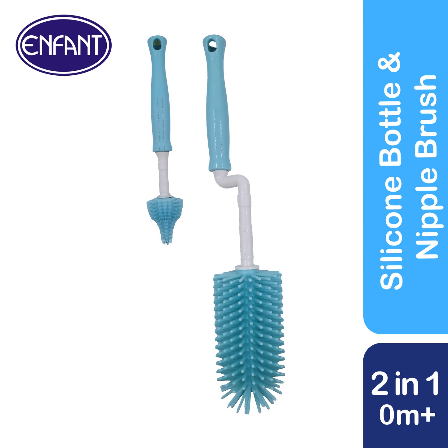 ENFANT 2 IN 1 BOTTLE AND NIPPLE BRUSH