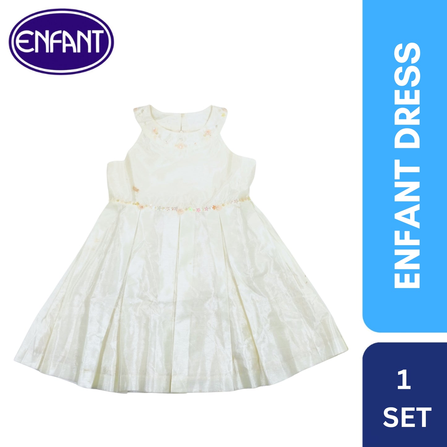 Enfant Dress cute cream