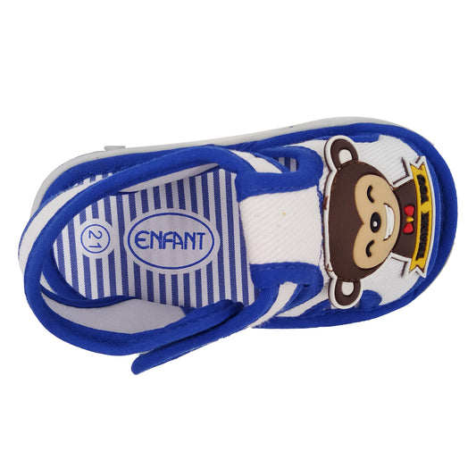 Enfant Baby Walker Shoes Sandals with Sound Monkey Design