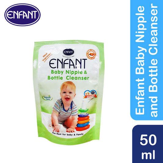 enfant nipple bottle liquid cleanser 50 ml