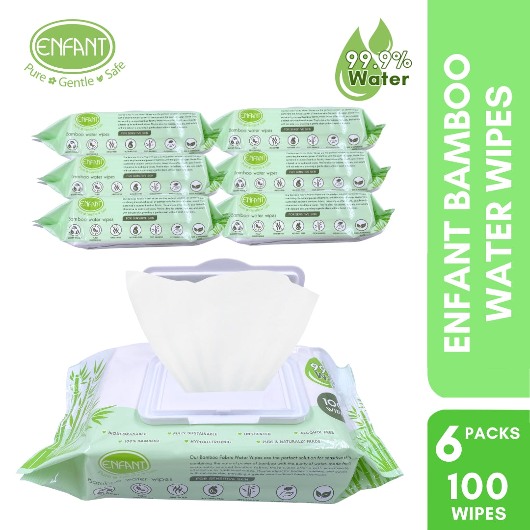 ENFANT BABY BAMBOO WATER WIPES