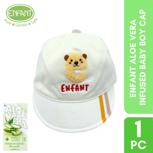 Enfant Aloe Vera Infused Baby Boy Cap