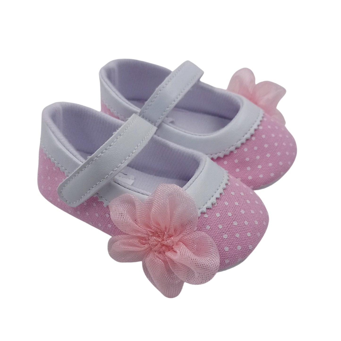 ENFANT BABY SANDALS WITH POLKA DOTS DESIGN