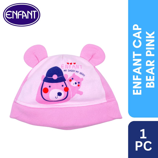 Enfant HAT Bear Pink 2016