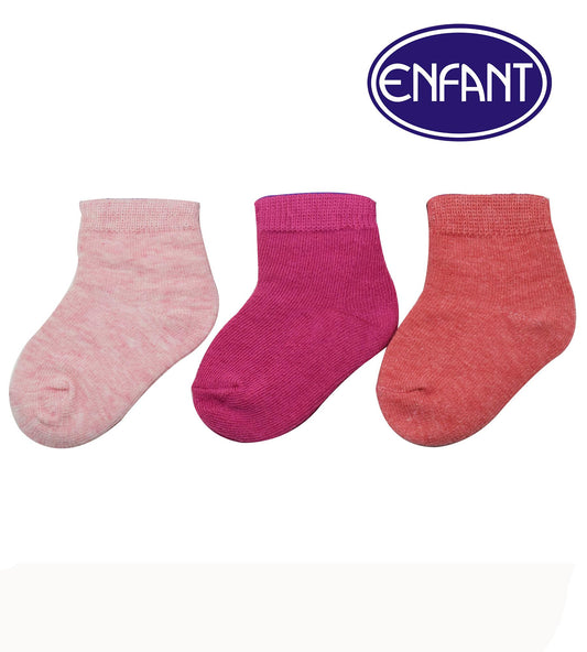 Enfant Baby Girls socks Set of 3