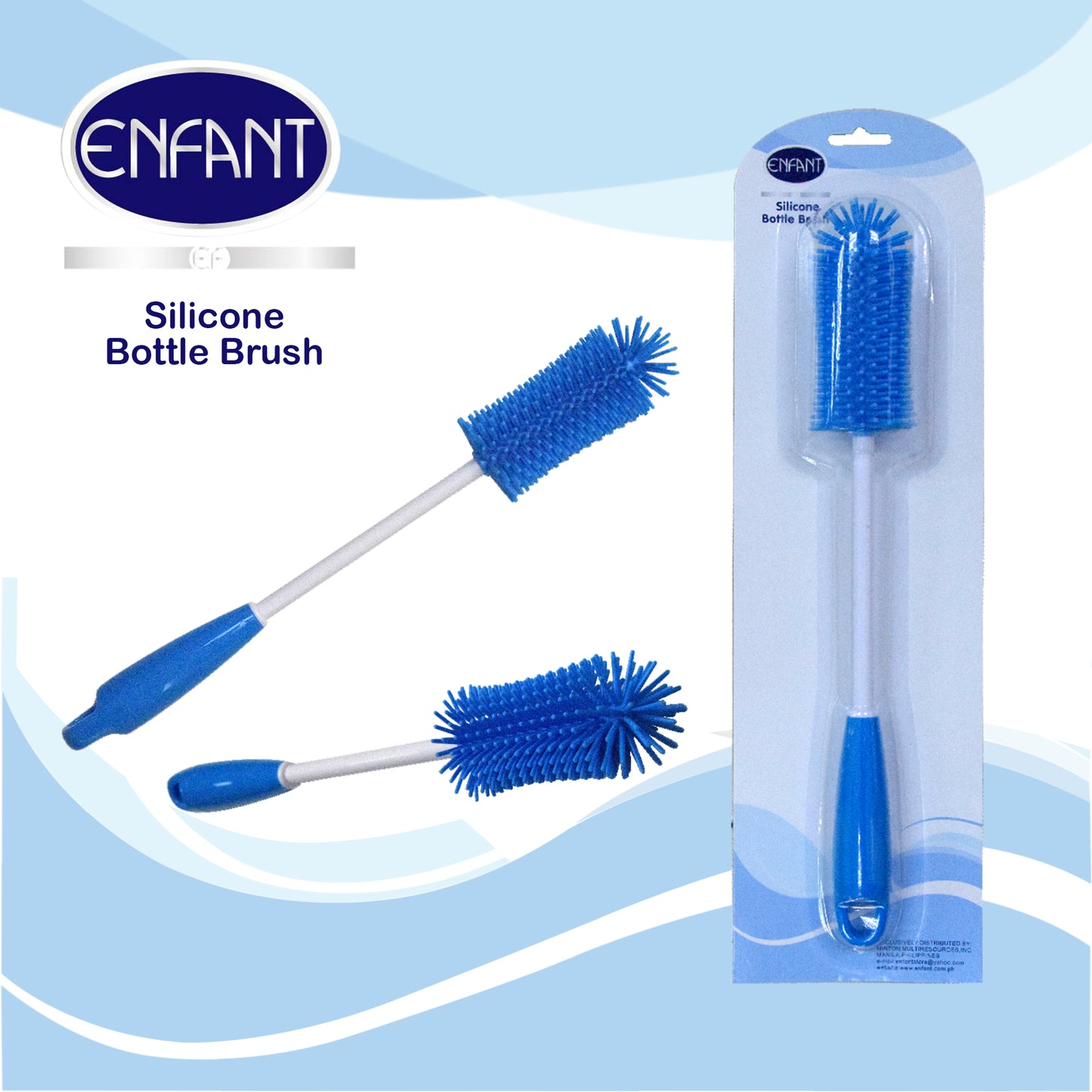 Enfant Baby Silicone Bottle Brush