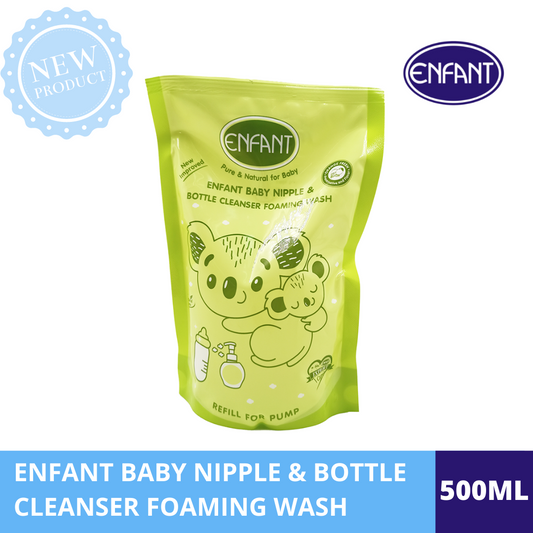 ENFANT Baby Nipple & Bottle Cleanser Foaming Wash/ REFILL FOR PUMP