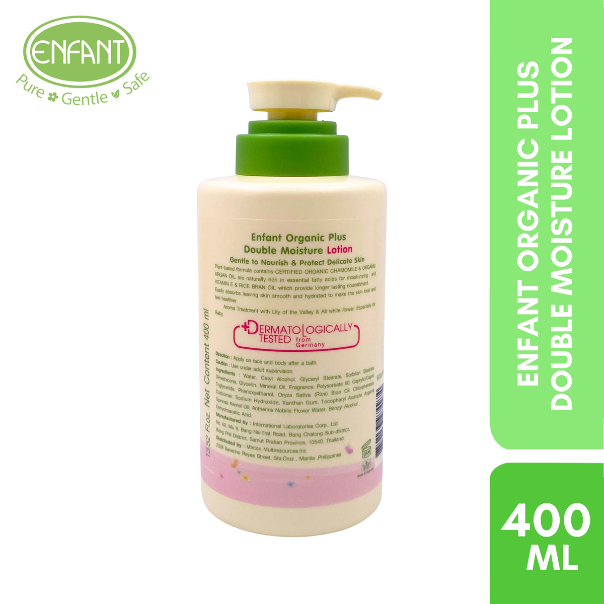 ENFANT ORGANIC BABY DOUBLE MOISTURE LOTION