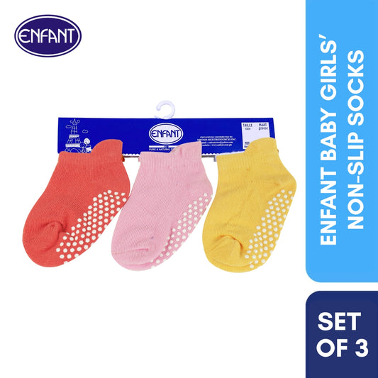 Enfant Baby Girls’ Non-Slip Socks