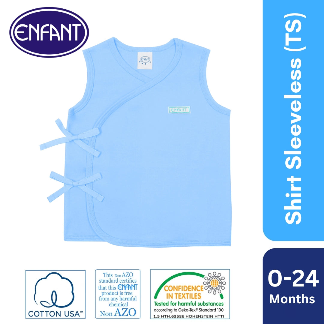 Enfant Shirt Sleeveless (Ties Side Style)