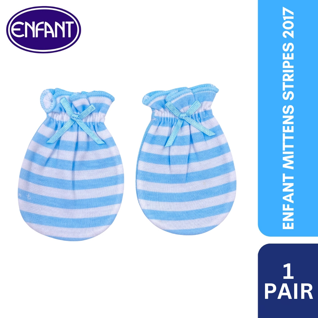 Enfant Mittens stripes 2017