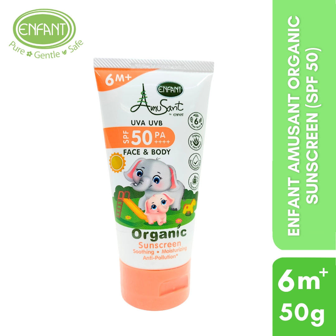Enfant amusant organic sunscreen (spf 50)