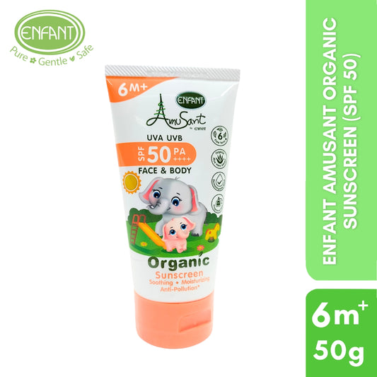Enfant amusant organic sunscreen (spf 50)
