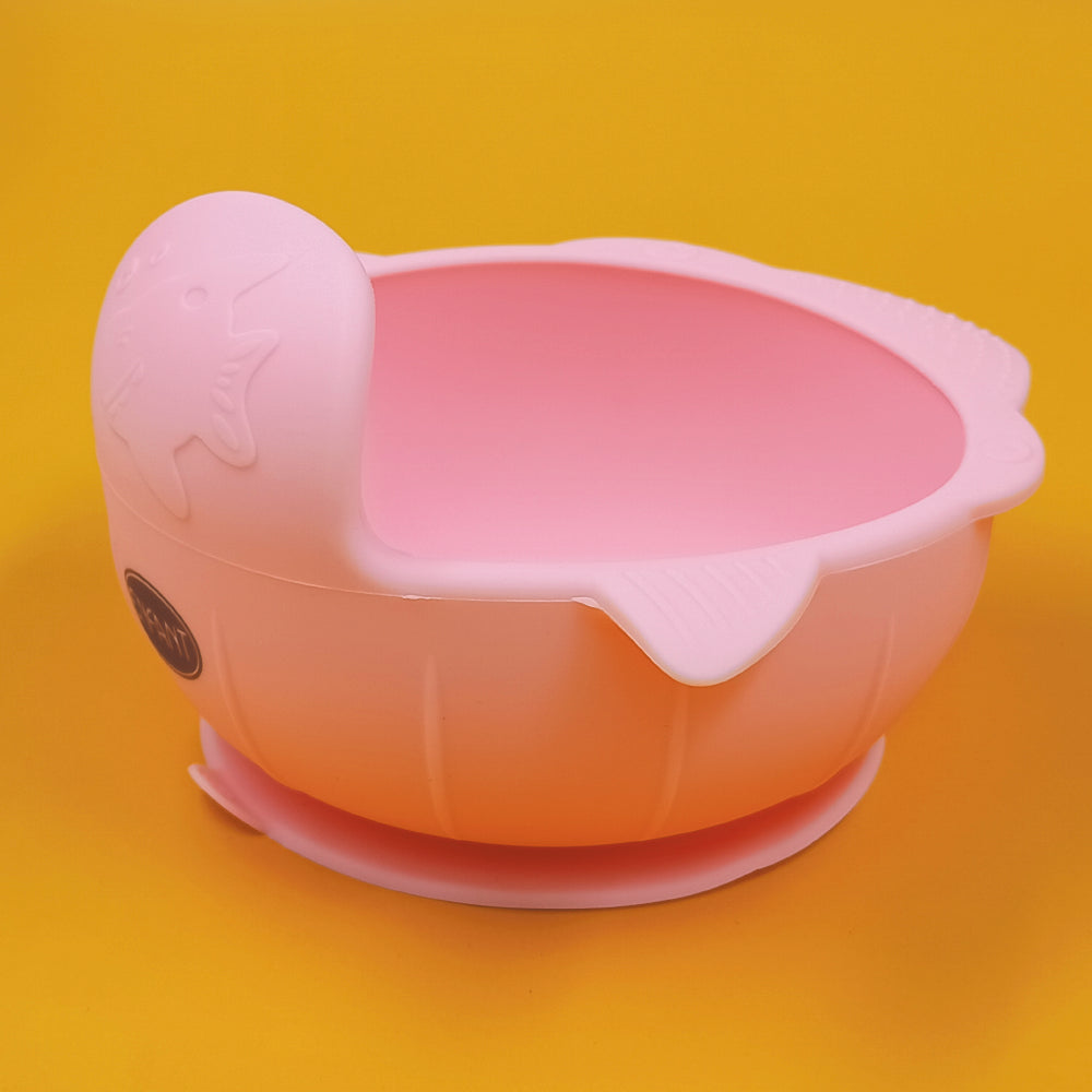 Enfant Super suction Bowl Silicone Stay up Baby Kids Food Bowl