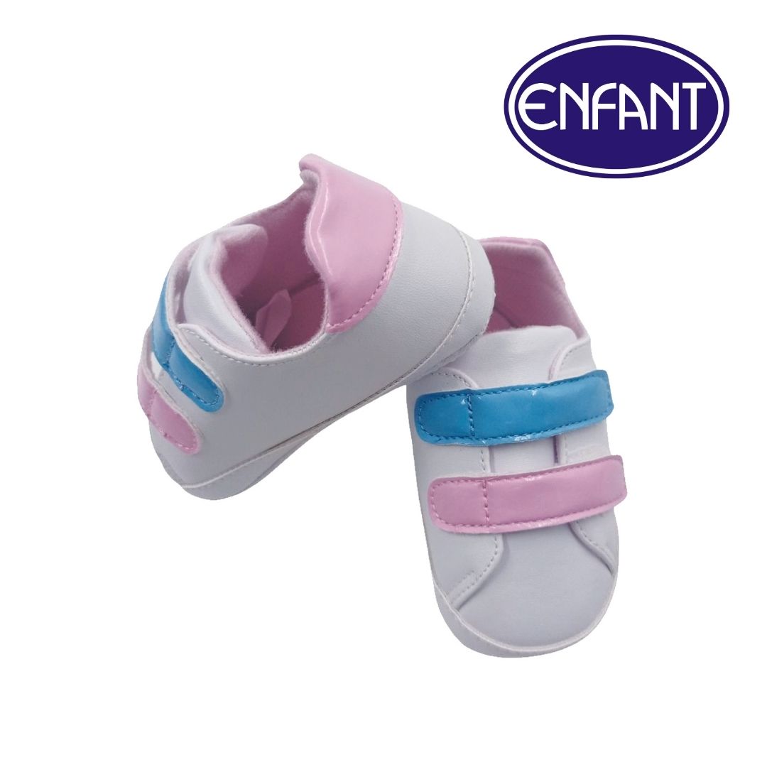 ENFANT BABY GIRL SHOES VELCRO DESIGN