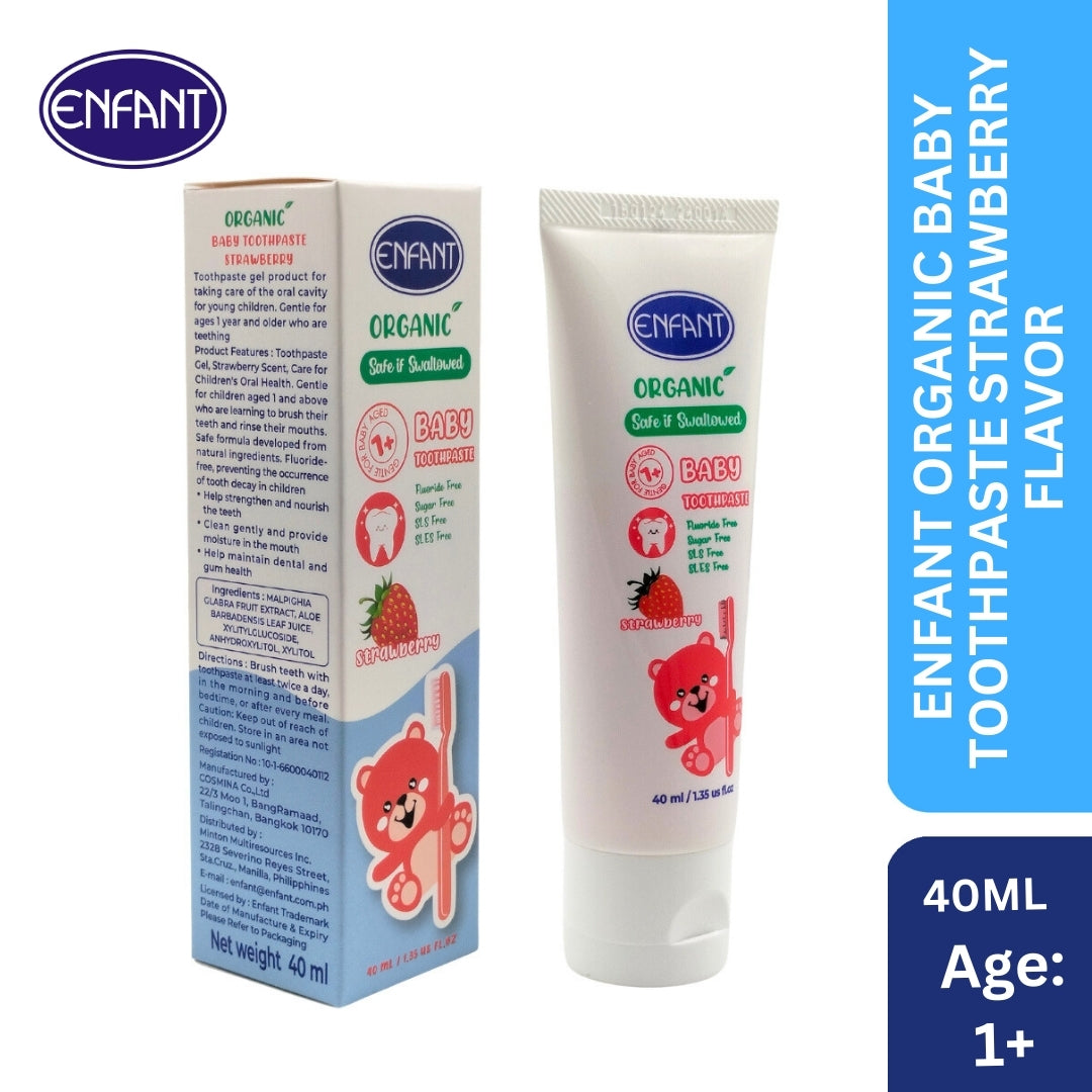 Enfant Baby Organic Flavored Toothpaste