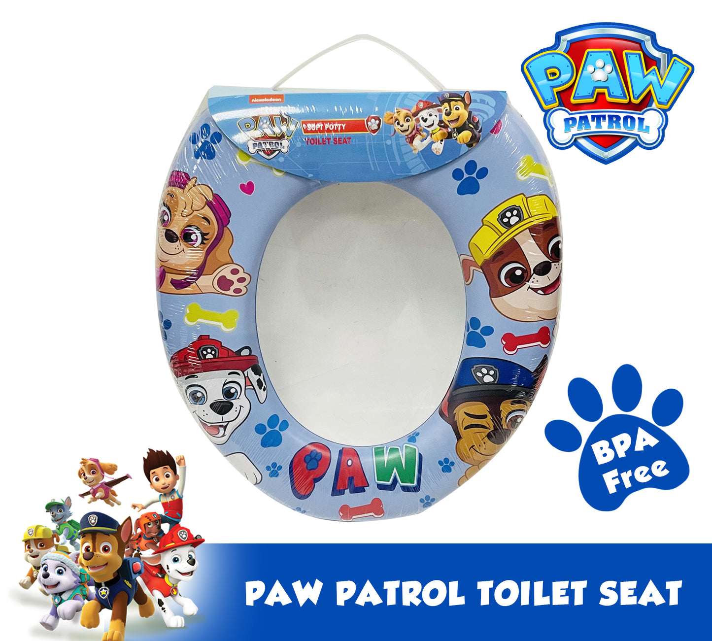 PAW PATROL Toddler Potty Trainer TOILET SEAT