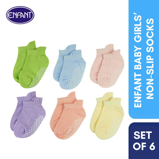 Enfant Baby Girls’  Non-Slip Socks