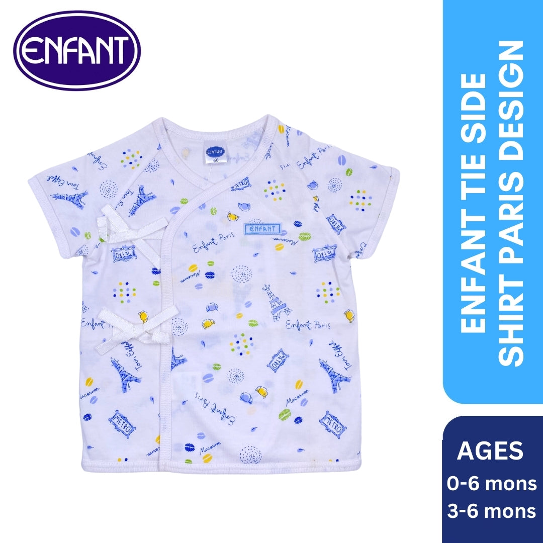 Enfant Tie Side Shirt Paris Design - 2012