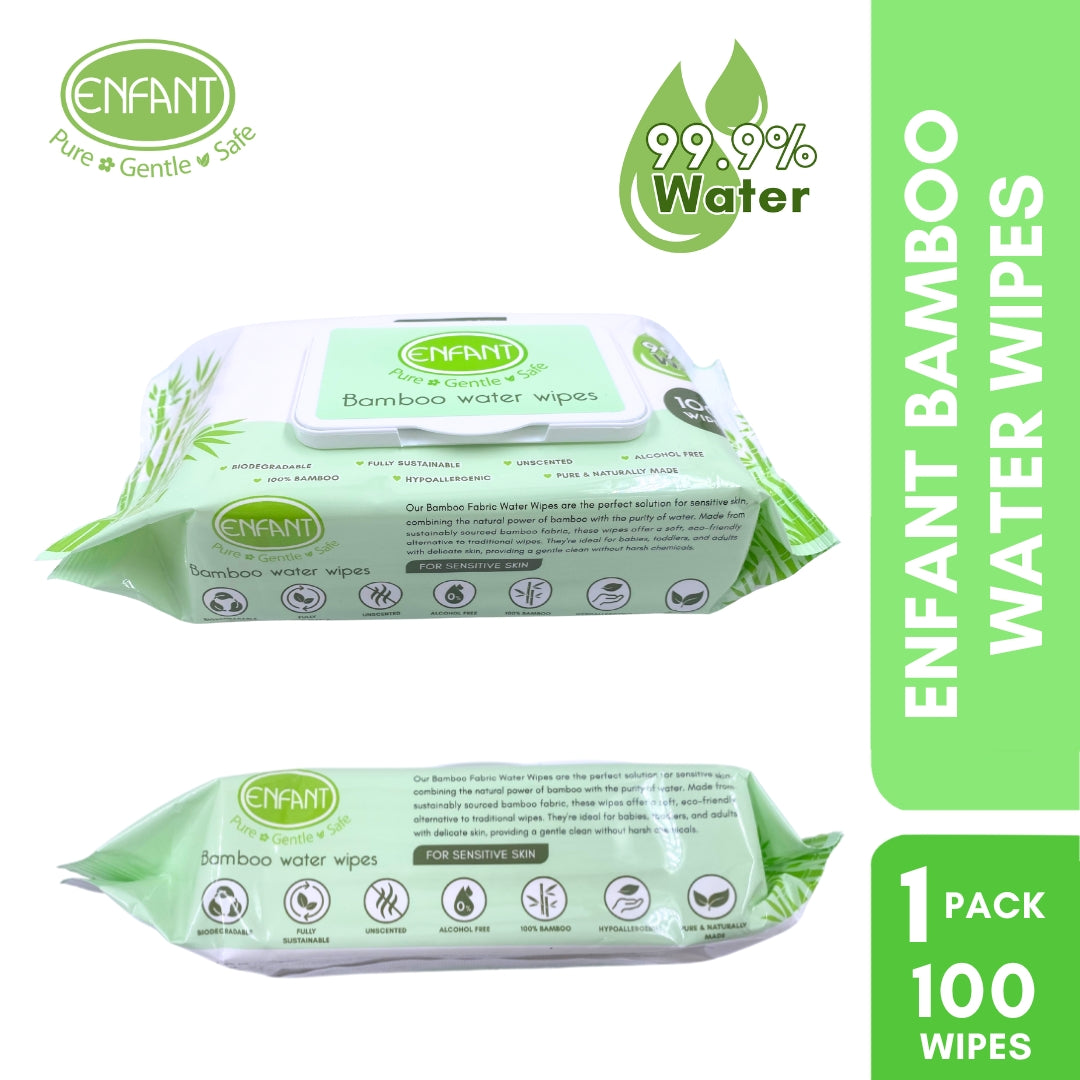 ENFANT BABY BAMBOO WATER WIPES