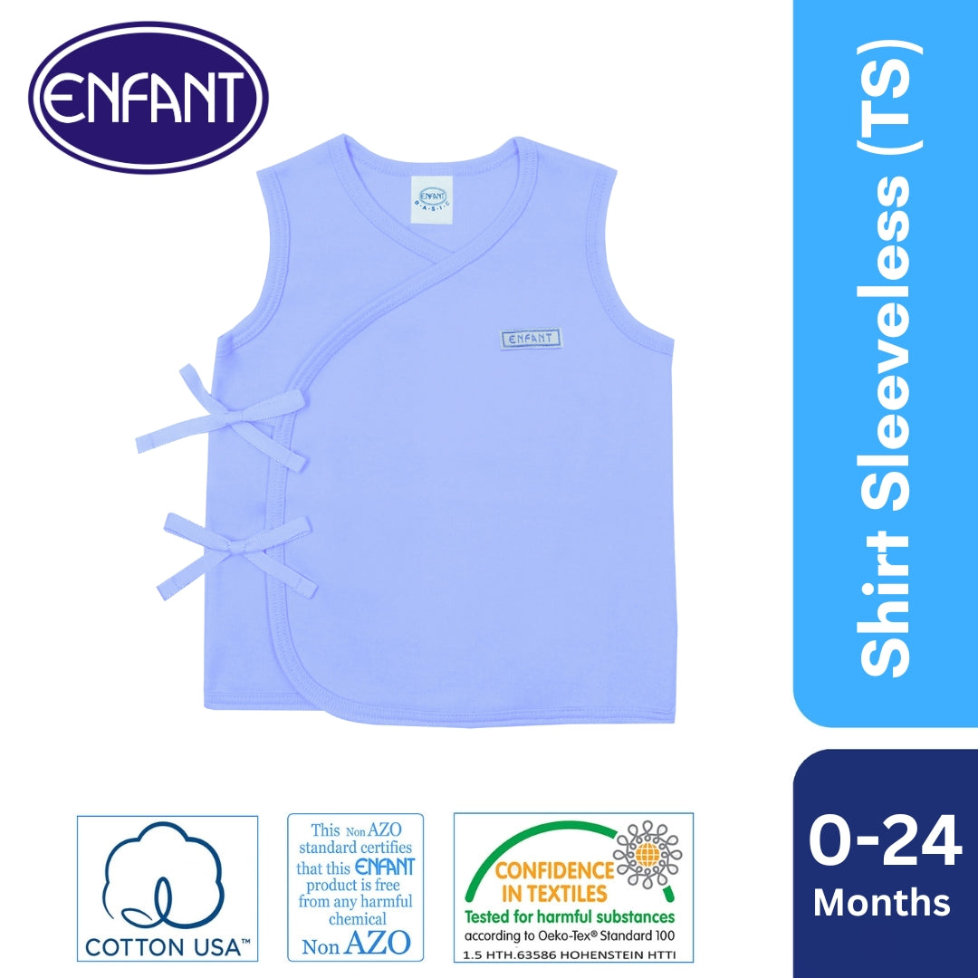 Enfant Shirt Sleeveless (Ties Side Style)