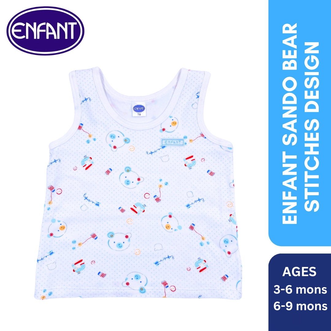 Enfant Sando Bear Stitches Design 2013