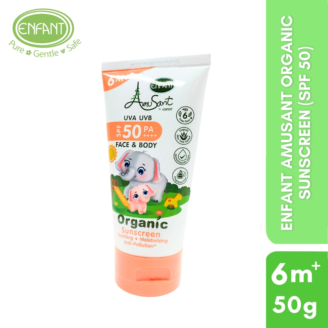 Enfant amusant organic sunscreen (spf 50)