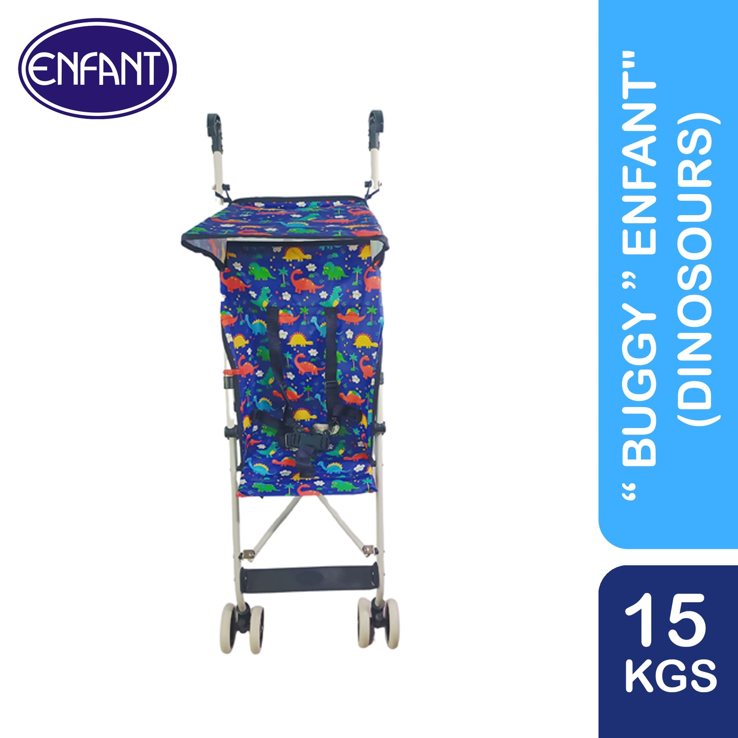 ENFANT BABY LIGHTWEIGHT BABY BUGGY STROLLER WITH PRINTED DESIGNS