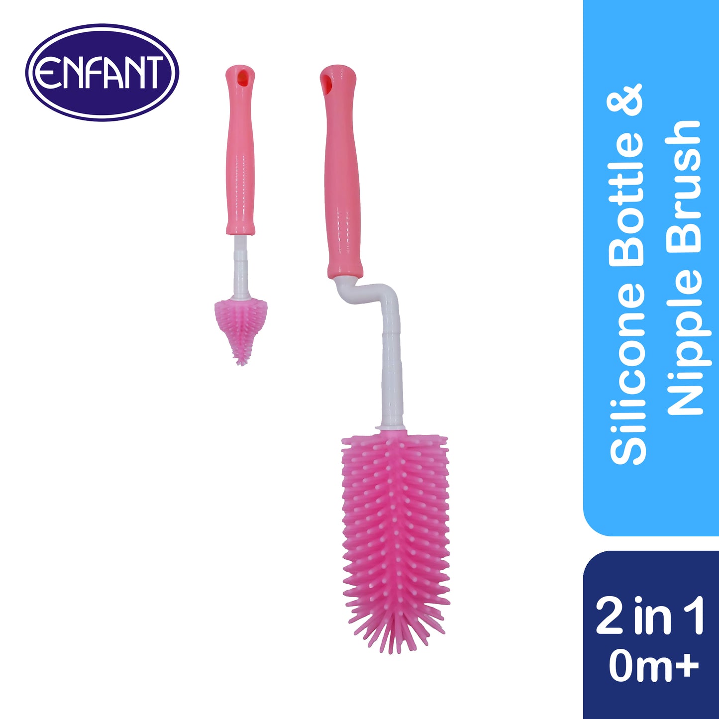 ENFANT 2 IN 1 BOTTLE AND NIPPLE BRUSH