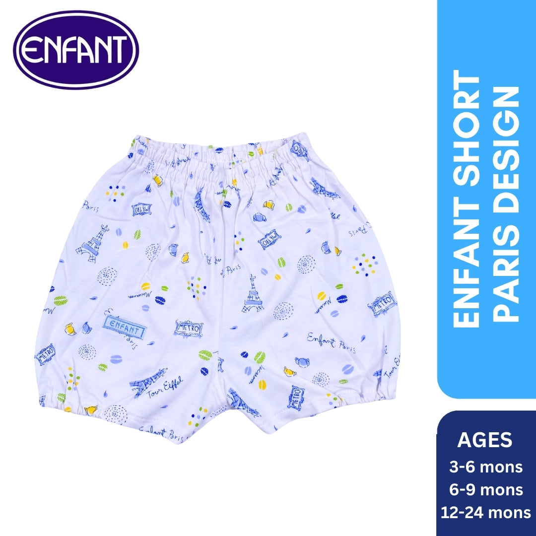 Enfant Short Paris Design - 2012