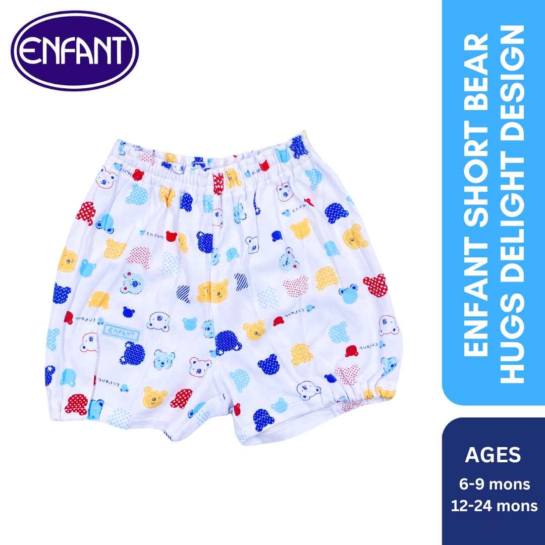 Enfant short Bear  Hugs Delight Design -2013