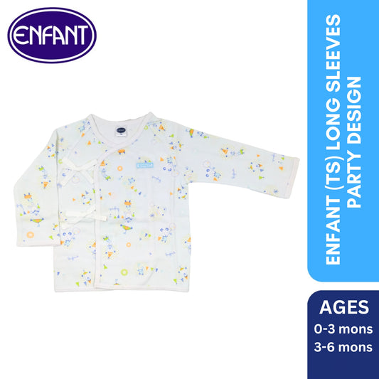 Enfant Long Sleeves Tie Side Party Design  - 2012