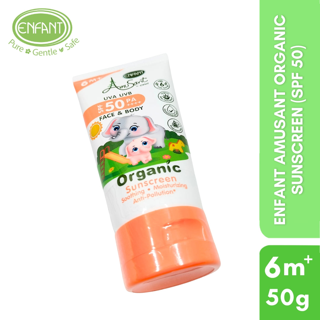 Enfant amusant organic sunscreen (spf 50)