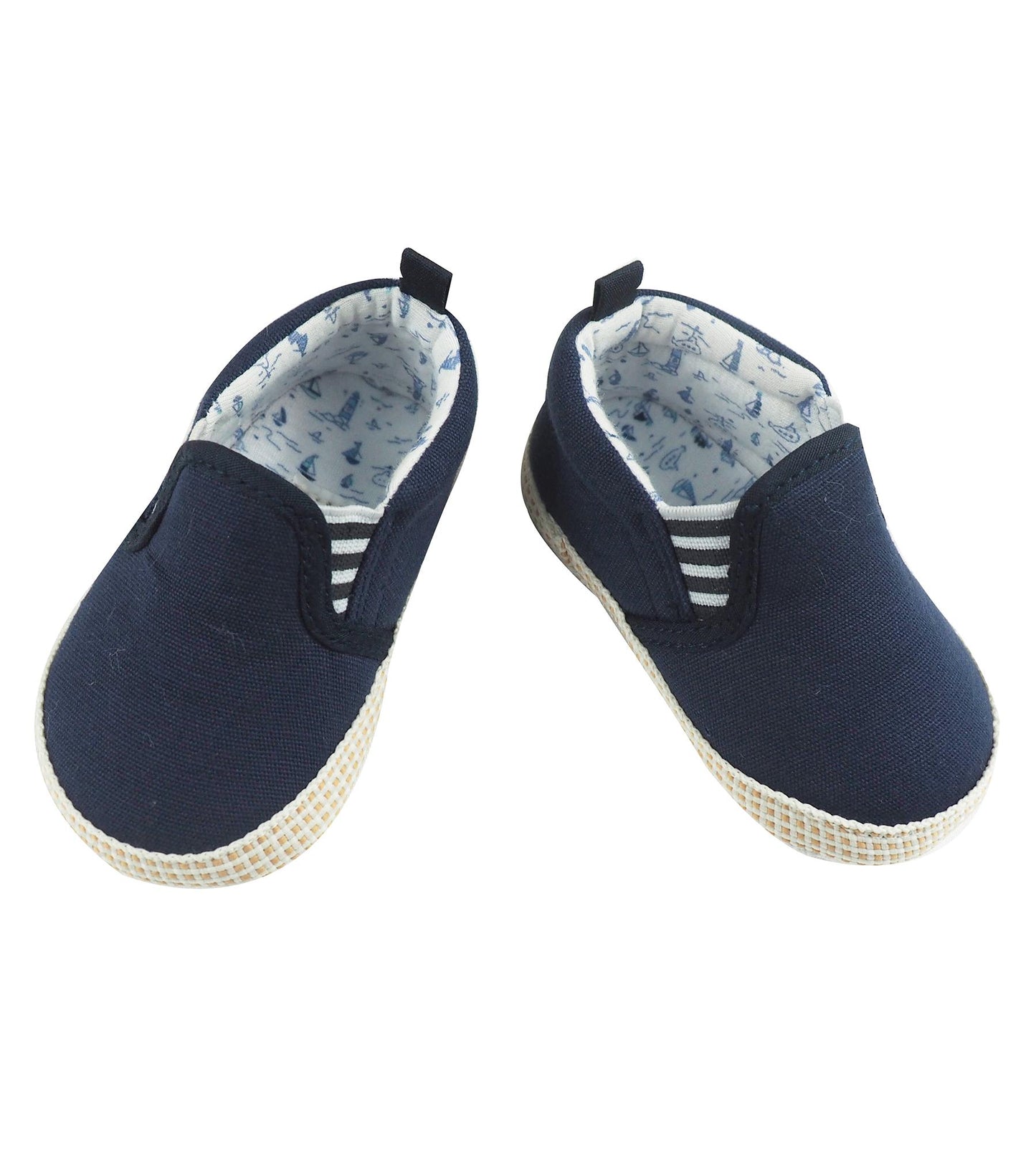 Enfant Baby Boy Shoes with  Design (Blue)